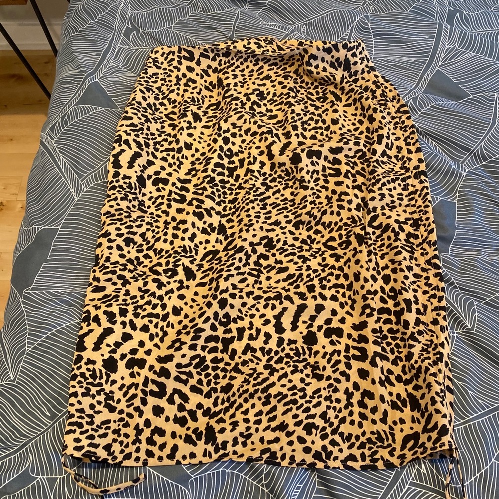 Nasty gal Cheetah Skirt